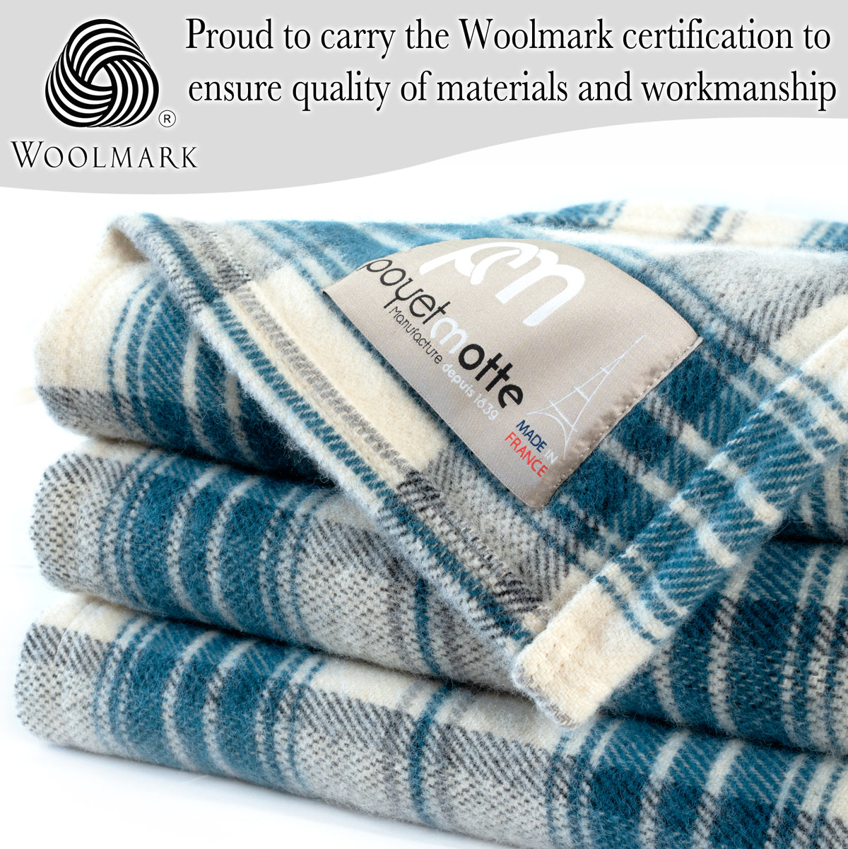 Tahoe-wool-blanket-450gsm-blue-Woolmark