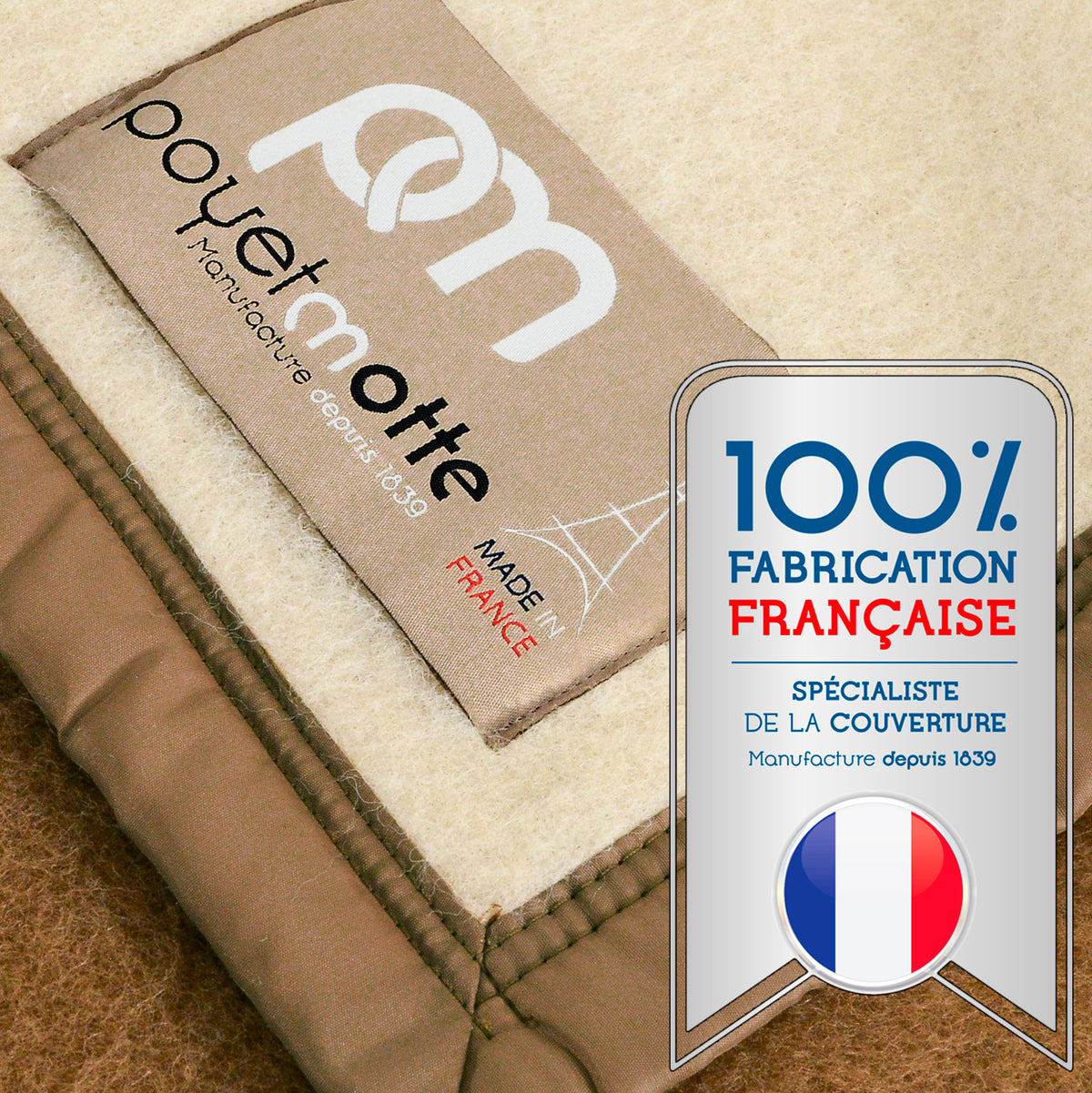 Poyet motte hotsell aubisque wool blanket