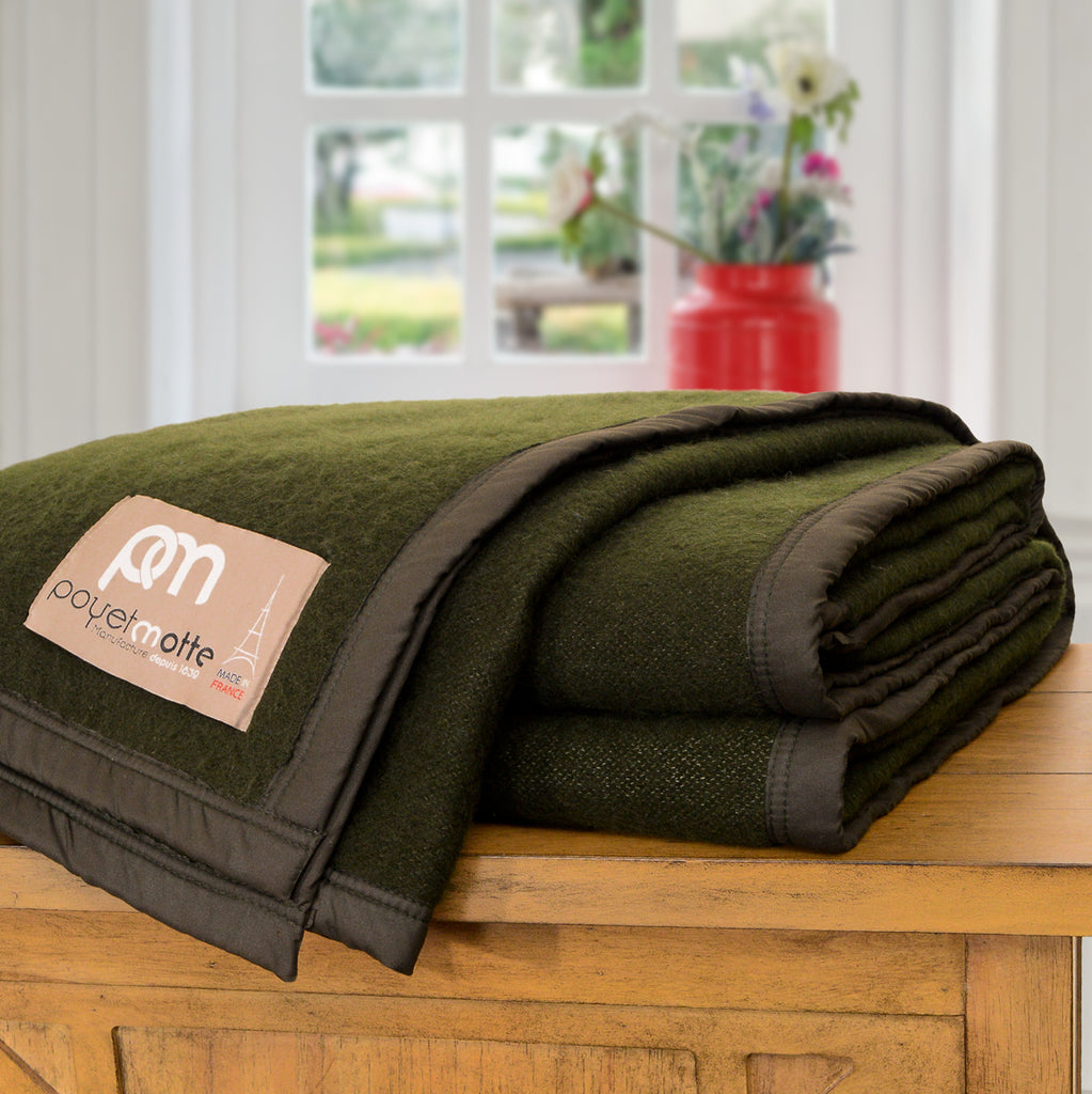 Military style heavy wool blanket cheap